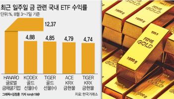 금값 '꿈틀'하자 금 ETF도 '기지개'…반등 신호 켜졌나