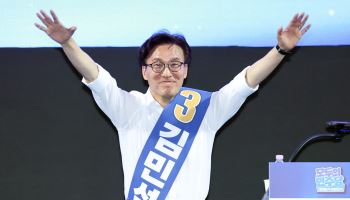 김민석, 강원·대구·경북서도 승... 鄭에 누적 1.48%p 앞서