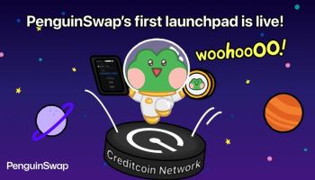 크레딧코인(Creditcoin) 기반 펭귄스왑(PenguinSwap), '$MINI' 첫 런치패드 운영