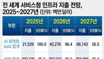 AI가 데이터센터를 키운다…AI 최적화 IaaS 시장, 올해 96% 급성장