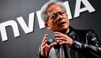 젠슨황 '5000억달러 25% 한도' 해명에 엔비디아 신용위험↓