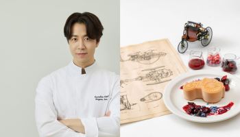벤츠코리아, 손종원 셰프와 케이크 협업…벤츠스튜디오 단독 판매