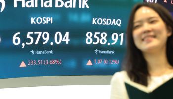 삼전 25만원·하닉 150만원 회복…코스피 약 4%↑