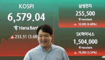 코스피, 삼전·하닉 반도체 랠리에 6800선 회복…4%대↑