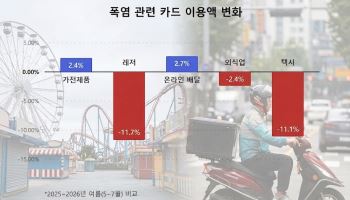 [단독]"놀이공원에 발길 끊었다"…폭염이 바꾼 소비지도