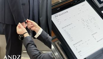 "체형 맞는 수트를 찾아드립니다"…앤드지 '핏마스터'
