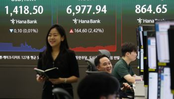 [속보]코스피, 2.42%↑ 6977.94 마감…삼전 27만원 15거래일 만