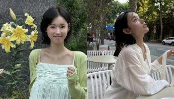 독립운동가 외손녀 박환희의 '청순+힙' 사복패션[누구템]