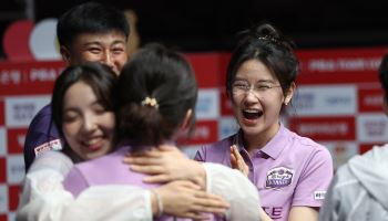 하이원·휴온스, PBA 팀리그 나란히 3연승…2라운드 판도 뒤집었다