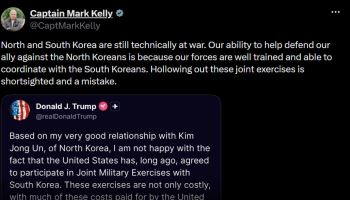 “근시안적 실수”…美야권, 트럼프 한미연합훈련 축소 정면 비판