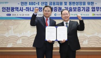 하나은행, 민생금융 강화…인천에 6300억원 지원