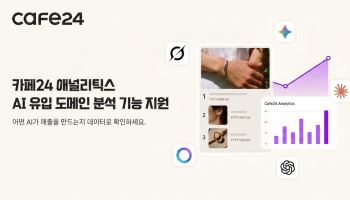 카페24, AI별 유입·구매·매출 분석 기능 출시
