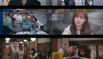 '최애의 사원' 강훈·차우민, 김혜준 향한 호감…삼각관계 본격화 되나