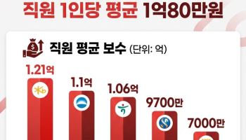 “월급이 2000만원?”…역대급 실적에 금융지주 급여도 ‘껑충’
