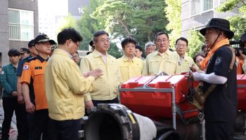 윤호중 장관, 통영·거제 방문…"특별재난지역 선포 적극 검토"