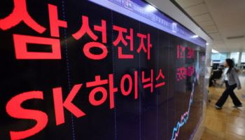 삼성전자·SK하이닉스, 美 금리불안에 반도체주 급락 여파에 6~8% ↓[특징주]