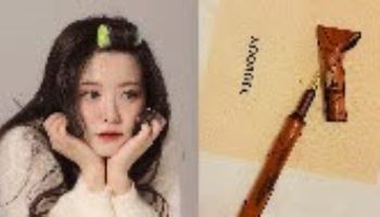 "45만원인데 다 팔렸다"…구혜선이 직접 만든 '만년필' 뭐길래