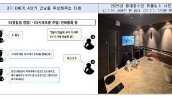 "유흥업소 접대 받고 사건 무마"…양정원 사건 수사 경찰관 재판行