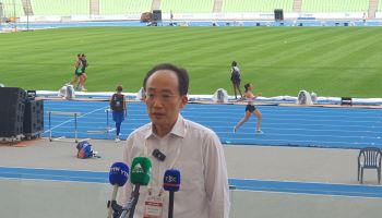 추경호 대구시장, 세계마스터즈육상 개막 앞두고 현장 점검 나서