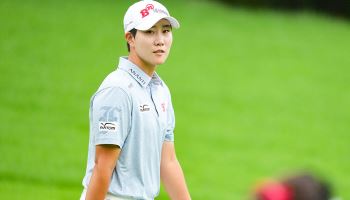 [골프IN화보]성은정, BC카드·한경 KLPGA 챔피언십 2라운드 마무리