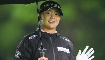  이다연, 악천후 속 BC카드·한경 KLPGA 챔피언십 3라운드 '이븐파' 선전