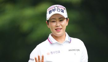 [골프IN화보] '반등 성공' 지한솔, BC카드·한경 KLPGA 챔피언십 3라운드 공동 21위 도약