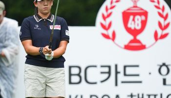 홍지원, BC카드·한경 KLPGA 챔피언십 3라운드 이븐파… 순위 '상승'