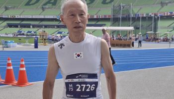 77세 도도환, 세계마스터즈육상 100m 준결승 진출