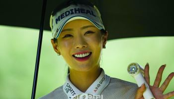 [골프IN화보]이채은2, 최종 라운드 2타 줄이며 13계단 '껑충'… BC카드·한경 KLPGA 챔피언십...