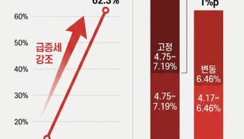 “당장 싼 게 낫죠”…고정금리 뛰자 다시 고개 든 변동형 주담대