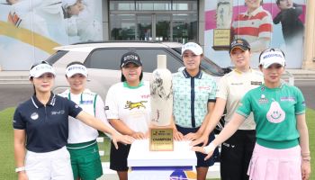서교림·신다인·박현경·방신실·이다연·전예성 "KG 레이디스 오픈 우승은 나"