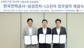 LG전자, 한국전력과 손잡고 '전기 요금 캐시백' 사업 추진