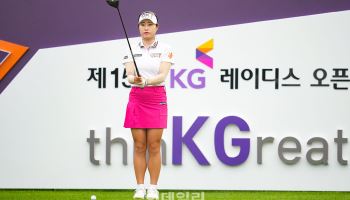 [골프IN화보] 김우정, 1라운드 1언더파 공동52위 '제15회 KG 레이디스 오픈'