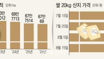 역대 최소 벼 재배면적…“10월 이후 쌀값 다시 뛰나” 긴장