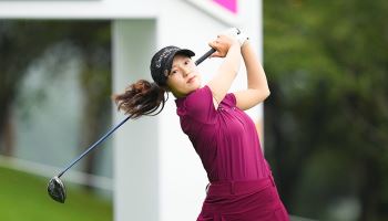 [골프IN화보] 김하니, 2라운드 경기 장면 '제15회 KG 레이디스 오픈'