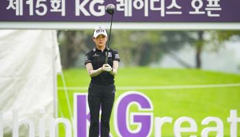  현세린, 3라운드 경기 장면 '제15회 KG 레이디스 오픈'