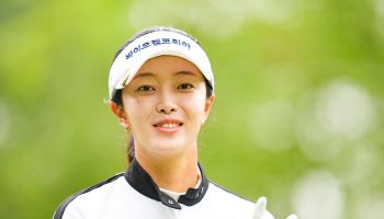  윤혜림, 3라운드 경기 장면 '제15회 KG 레이디스 오픈'