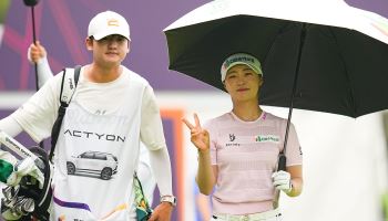 [골프IN화보] 한아름, 3라운드 경기 장면 '제15회 KG 레이디스 오픈'