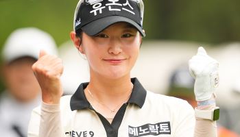 [골프IN화보] 정수빈, 3라운드 경기 장면 '제15회 KG 레이디스 오픈'