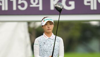 [골프IN화보] 한아름, 최종 라운드 경기 장면 '제15회 KG 레이디스 오픈'