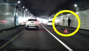 남산 터널 막고 사진 찍은 예비 부부? 확인 결과 '반전'