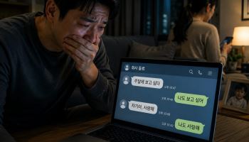"주말에 보고 싶다, 사랑해"…아내 노트북 열었다가 무너진 남편