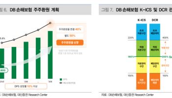 DB손해보험, 밸류업에 배당 확대…목표가 20% 상향-대신