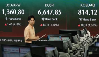 원·달러 환율 1355원까지 하락…1년 2개월 만에 ‘최저’