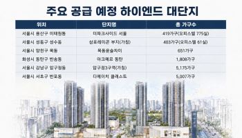 고급아파트도 규모가 경쟁력…'매시브 하이엔드' 부상