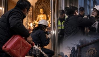 "불꽃 튀어도 난 몰라"…상가 분쟁에 기름 뿌리고 협박한 남성의 최후