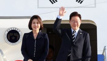 李대통령, 니스서 파리로 출발...마크롱과 정상회담