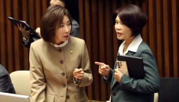[여의도확대경] 한정애 사무총장이 국힘 지도부 찾은 이유