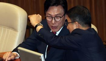 野 "이번 정부서 개헌 없다" 연설에…김민석 "큰 걸림돌 아냐"