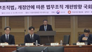 법무부 “교정청 신설·출입국 차관급 격상…전문성·책임성 높일 것”